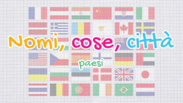 nomi cose città PAESI