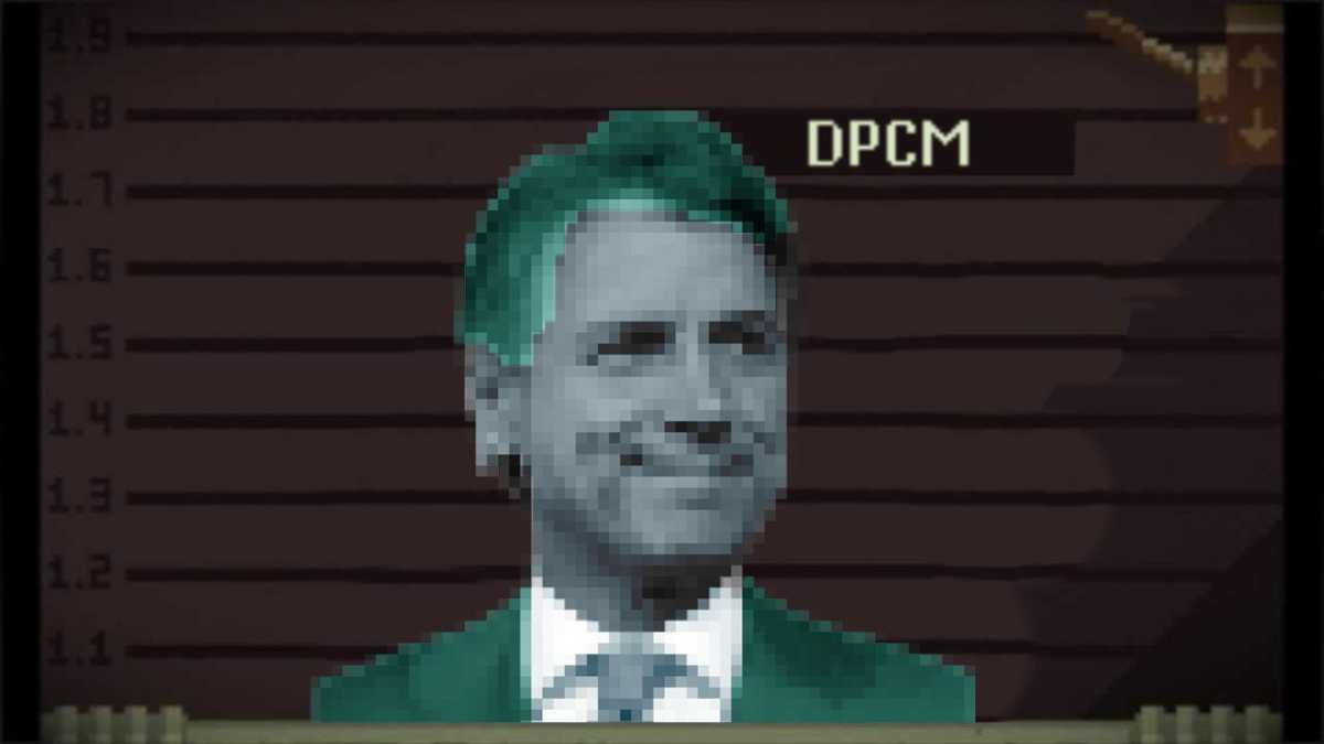 Giuseppe Conte come personaggio di Papers, Please