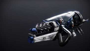 Immagine in-game del lanciagranate esotico Stretta della Salvezza