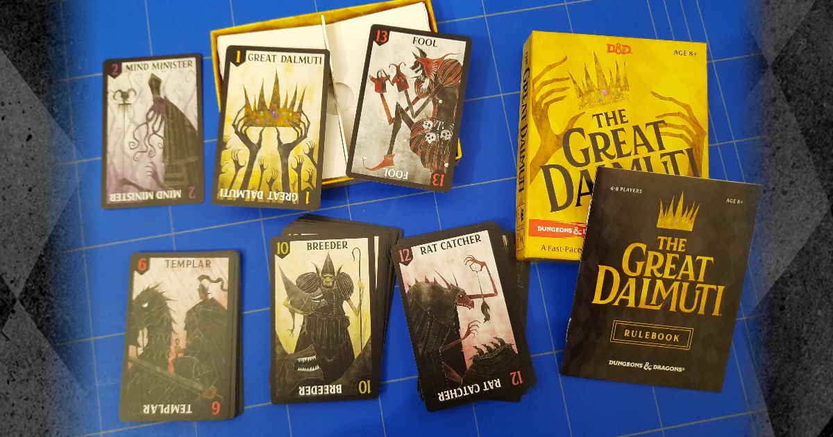 The Great Dalmuti Gioco Da Tavolo: Nuova Edizione D&D Con Carte Illustrate Da Harry Conway, Per 4-8 Giocatori