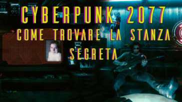 STANZA SEGRETA IN CYBERPUNK 2077