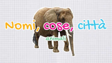 nomi cose città ANIMALI