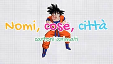 Nomi cose città cartoni animati