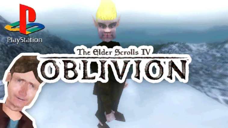 the elder scrolls iv oblivion demake