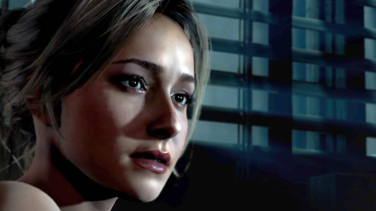 Hayden Panettiere nel videogioco Until Dawn