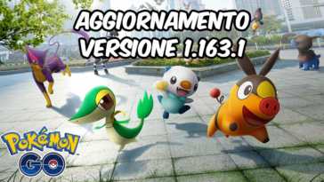 versione 1.163.1 pokemon go aggiornamento