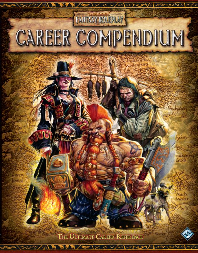 Copertina di Warhammer Fantasy Roleplay: Career Compendium