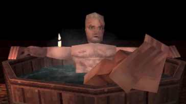 the witcher 3 demake, demake videogiochi, demake ps1, demake playstation 1, the witcher 3 ps1