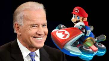 joe biden mario kart
