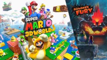 super mario 3d world + bowser's fury copertina