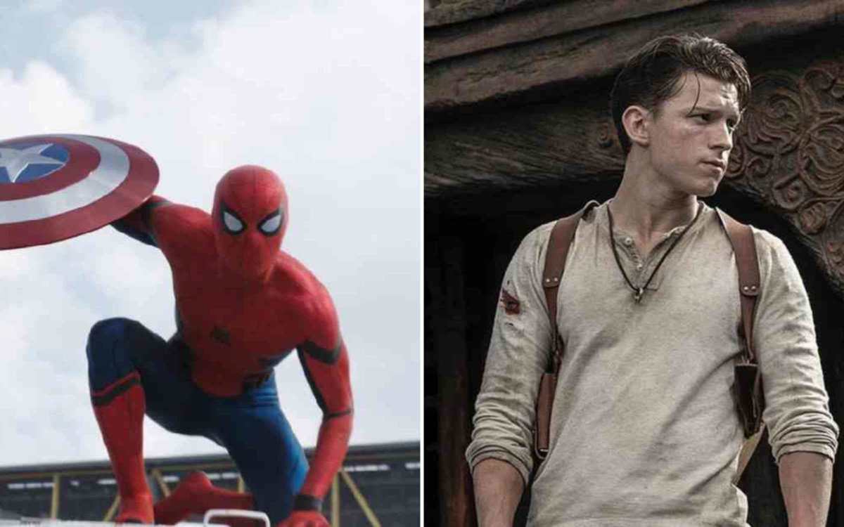 spider-man, nathan drake, unchartd, uncharted il film, tom holland
