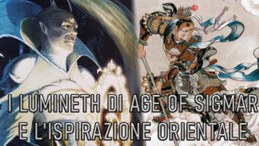 Copertina sui Lumineth di Age of Sigmar e l'ispirazione orientale