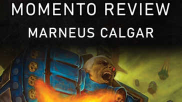 Copertina per il Momento Review sui fumetti di Marneus Calgar