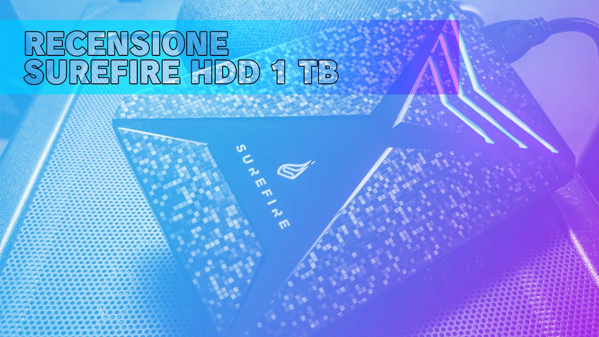 recensione surefire hdd 1 tb