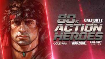 call of duty, call of duty: warzone, call of duty: cold war, call of duty aggiornamento Stagione 3 reloaded, Call of Duty Eroi del cinema d'azione anni '80