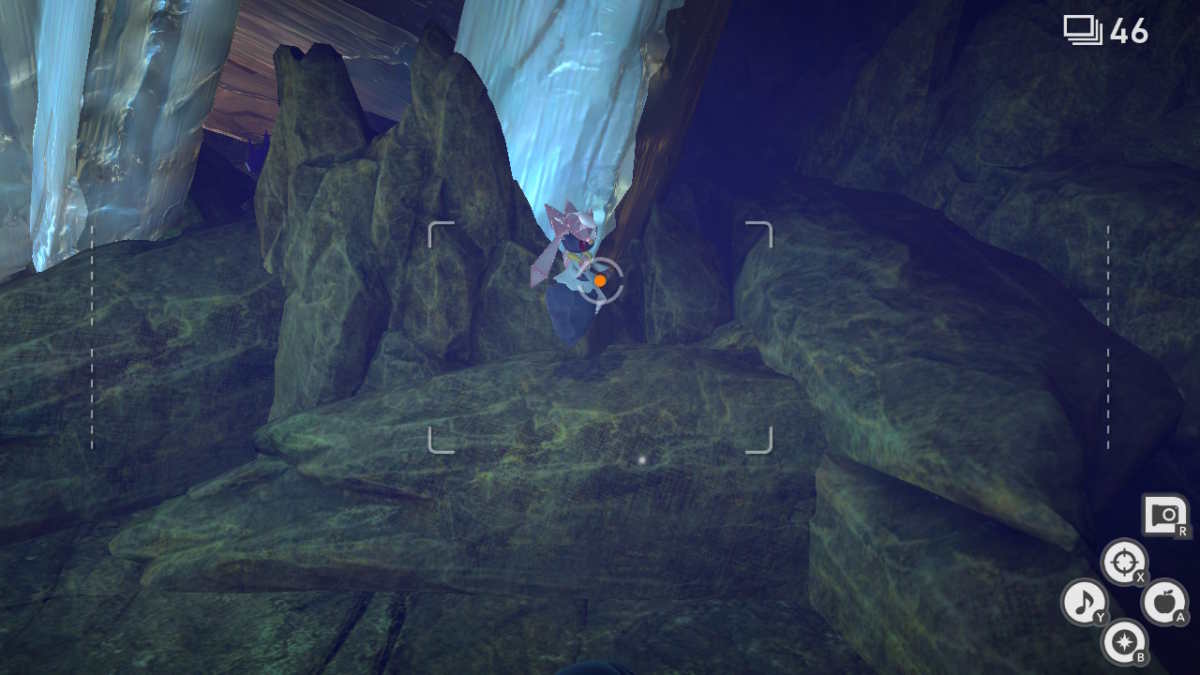 Diancie in New Pokémon Snap