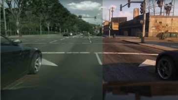 GTA V, GTA V machine learning, GTA V grafica potenziata con AI, AI potenzia GTA V, GTA V fotorealisco, GTA V fotorealismo