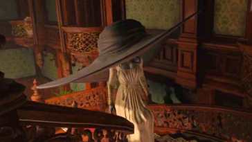 Lady Dimitrescu mod cappello gigante, resident evil village Lady Dimitrescu mod cappello gigante, resident evil village mod