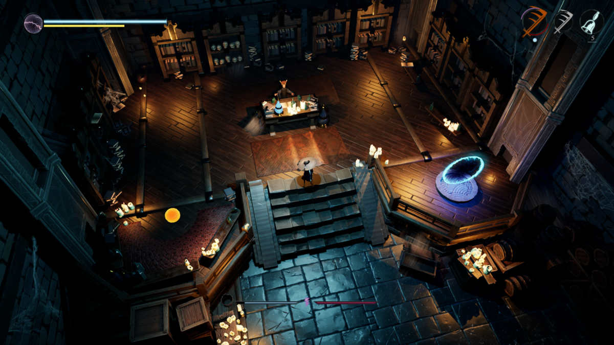 stanza con npc in Sands of Aura