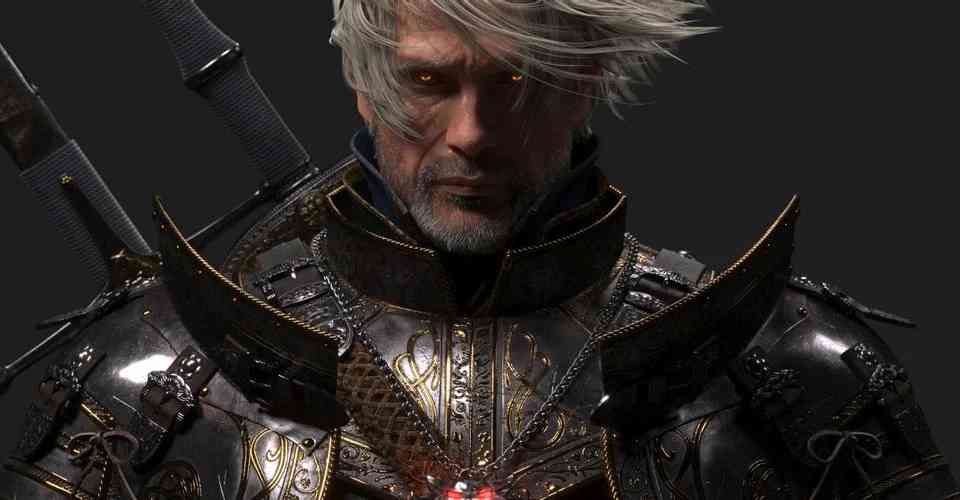 the witcher 3-wild hunt, the witcher 3 wild hunt fan-art wonki cho, the witcher 3 fan-art 3d geralt