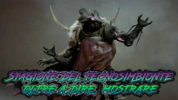 Copertina rifatta per Stagione del Tecnosimbionte