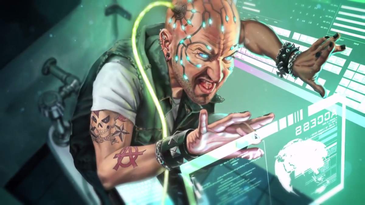 cyberpunk netrunner