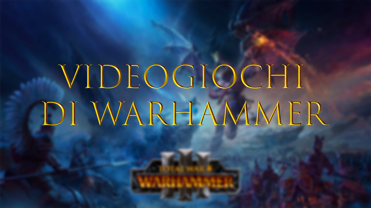 Banner videogiochi di Warhammer per piani 2022