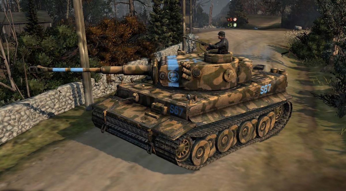 Carro armato tedesco Tiger del gioco Company of Heroes 2