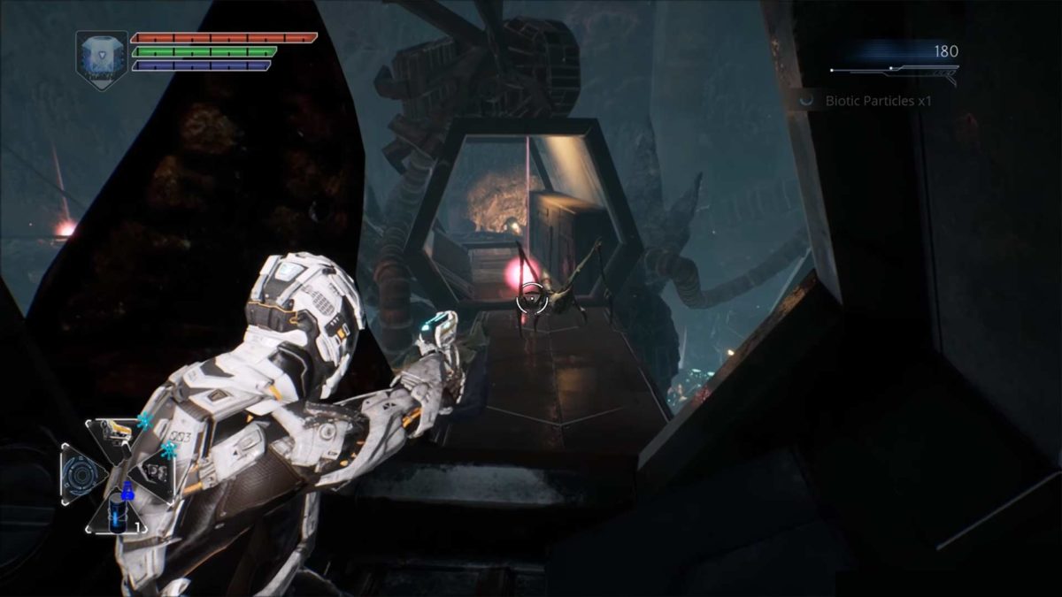 dolmen gameplay pistola mostro
