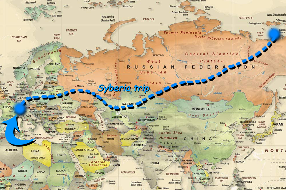 Viaggio syberia europa nord russia