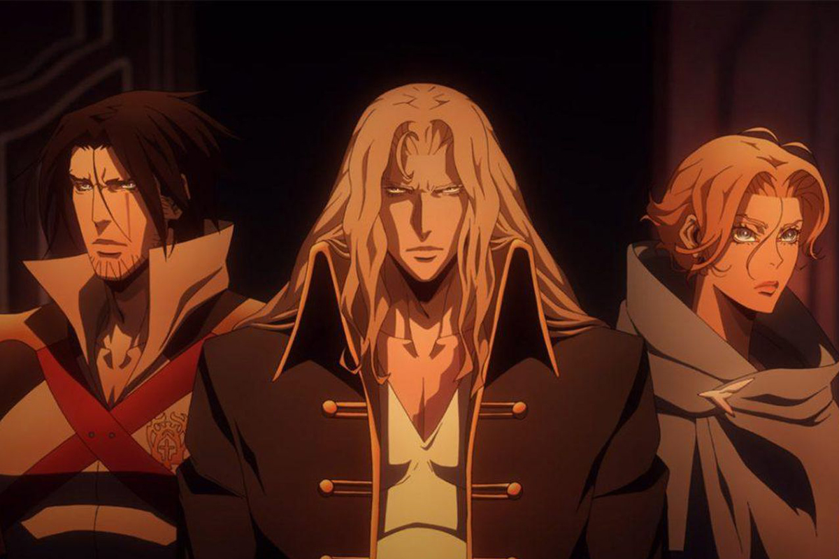 trevor belmont alucard e sypha