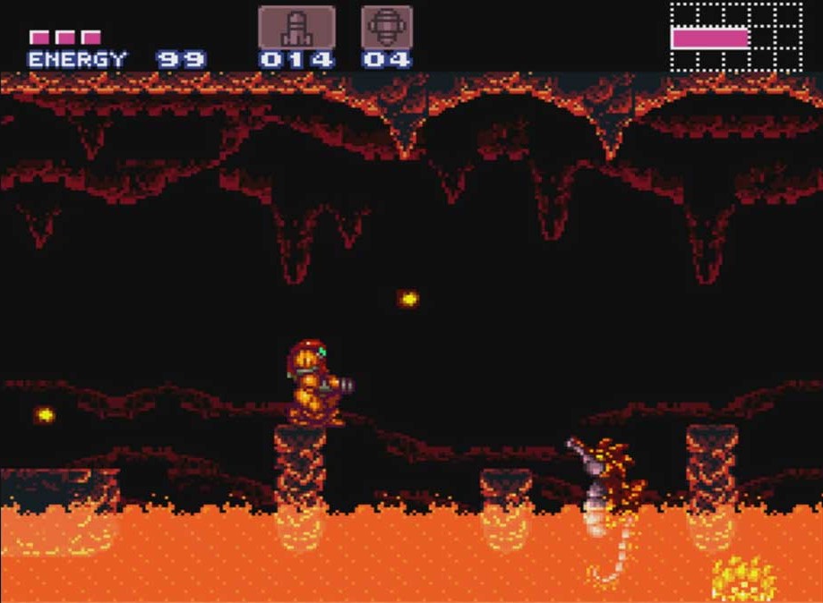 Super metroid gameplay