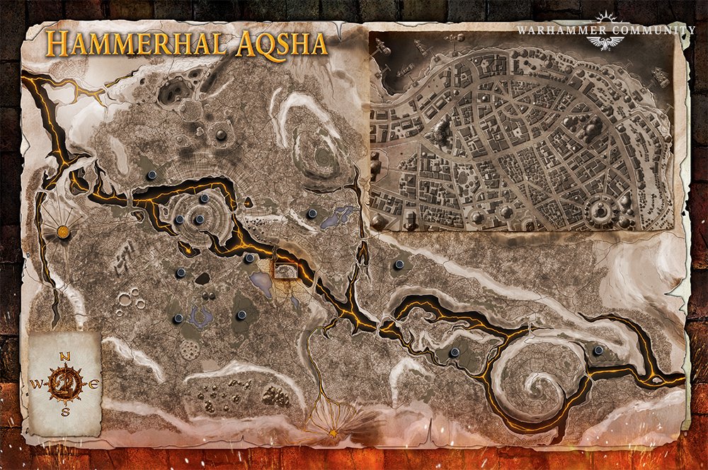 Mappa di Hammerhal Aqsha