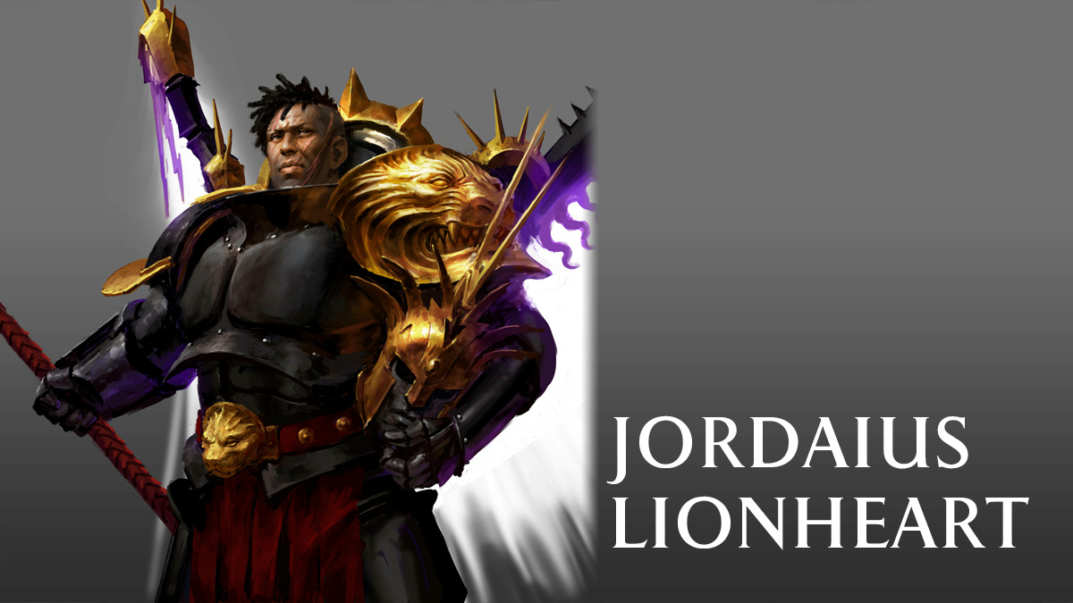 Jordaius Lionheart in Blood of the Old World