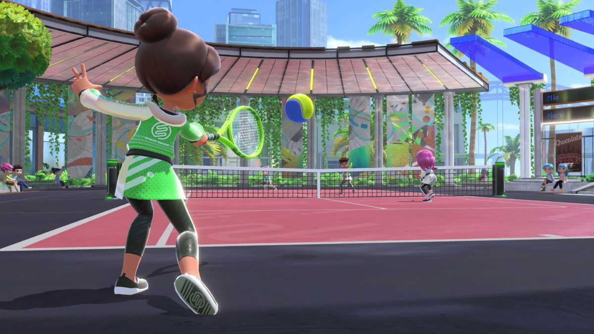 nintendo switch sports tennis