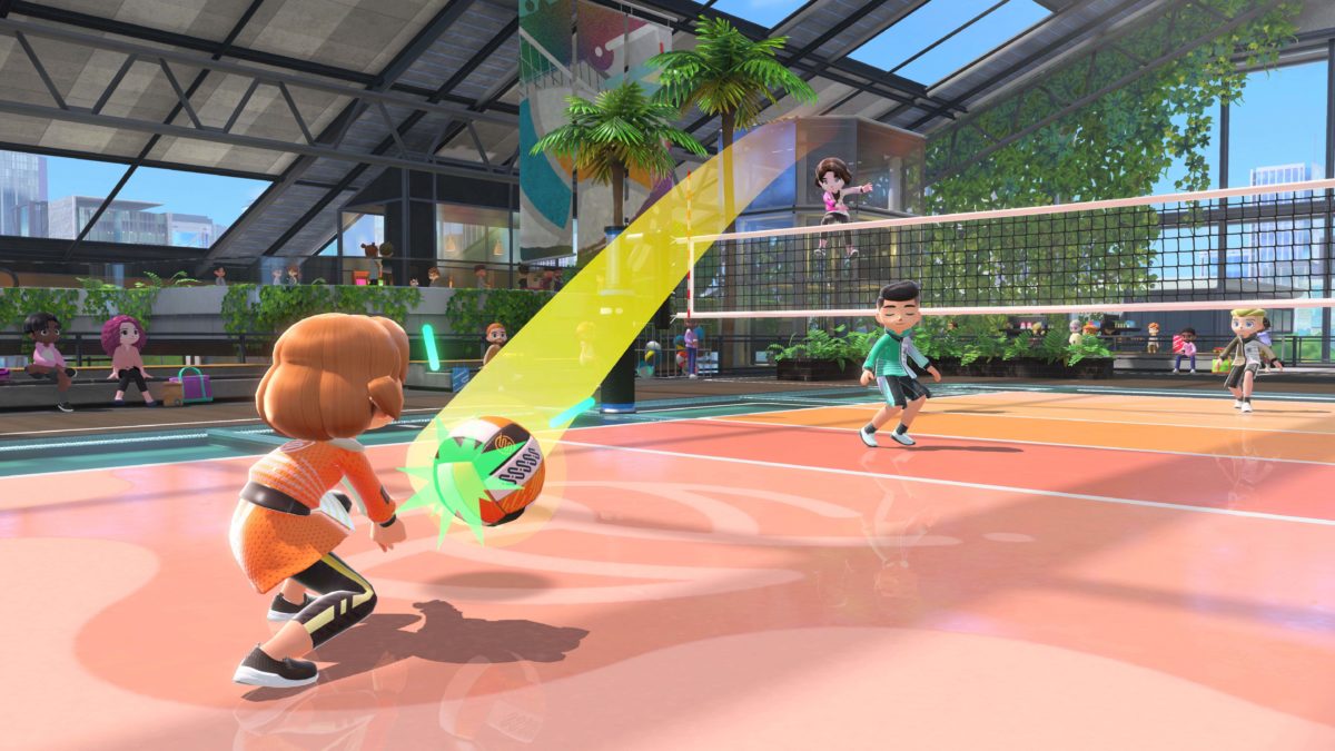 nintendo switch sports pallavolo