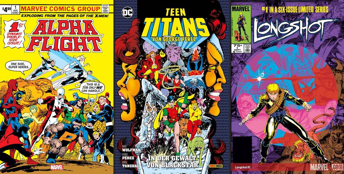 Alpha Flight, Teen Titans e Longshot, i primi fumetti sfogliati da Joe Mad!