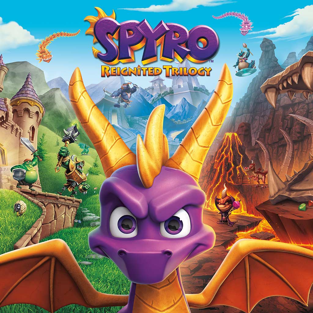 Copertina di Spyro reignited trilogy