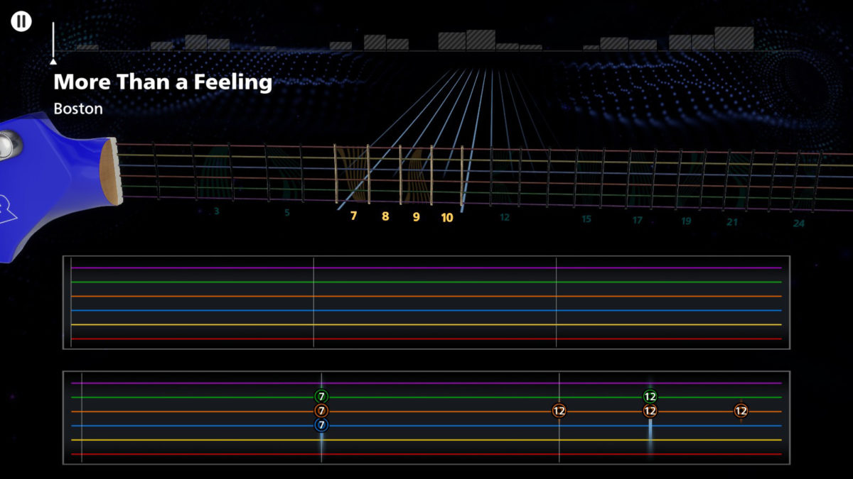 Visuale tab di More Than A Feeling in Rocksmith+