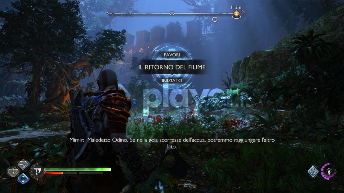 god of war ragnarok il ritorno del fiume