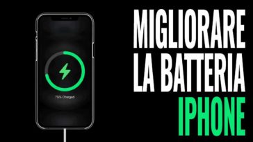 Migliorare batteria iphone