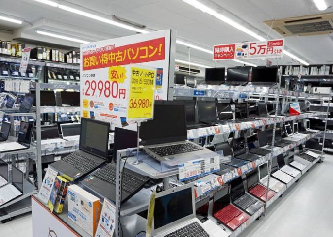 negozio giapponese di PC