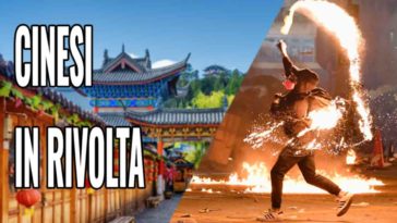 cinesi in rivolta covid