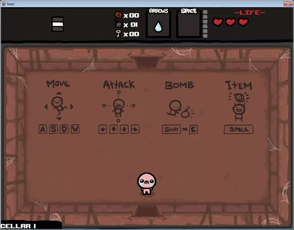 Frame di The Binding of Isaac