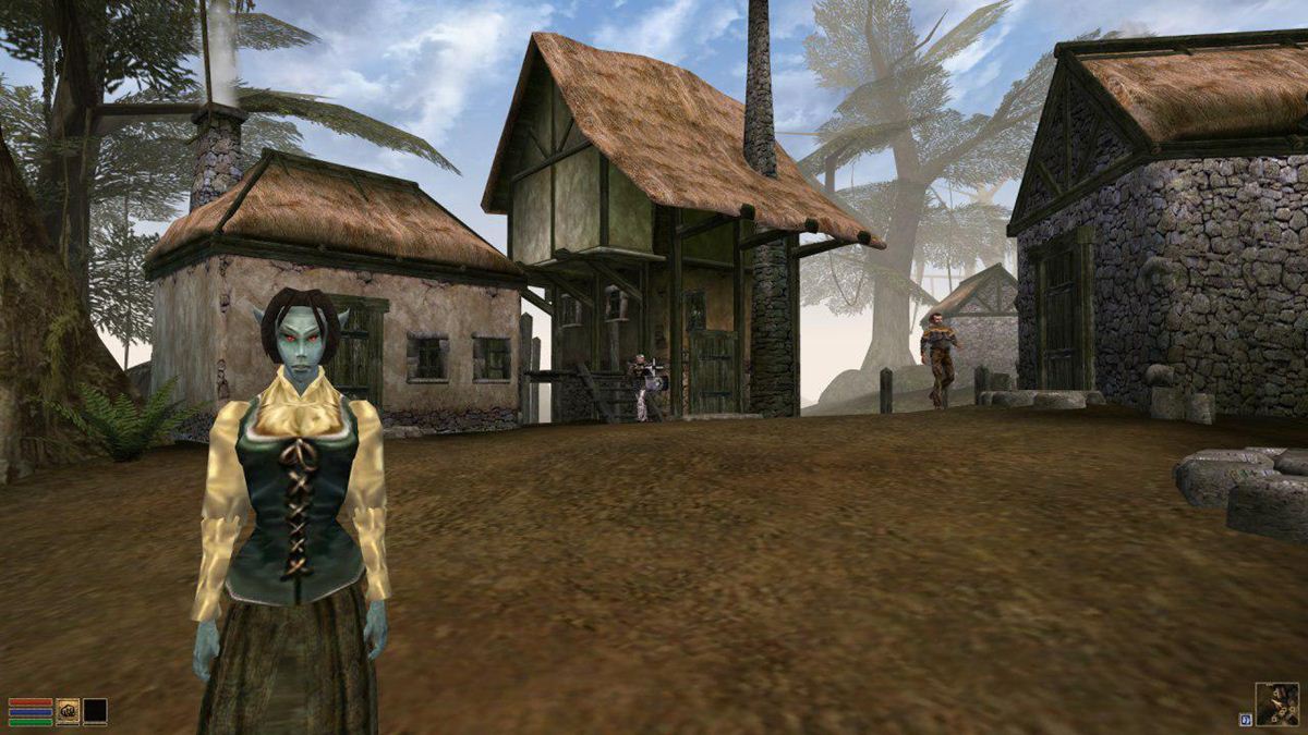 Screen tratto dal videogioco preferito di Andrea Gatopoulos: The Elder Scrolls III: Morrowind.