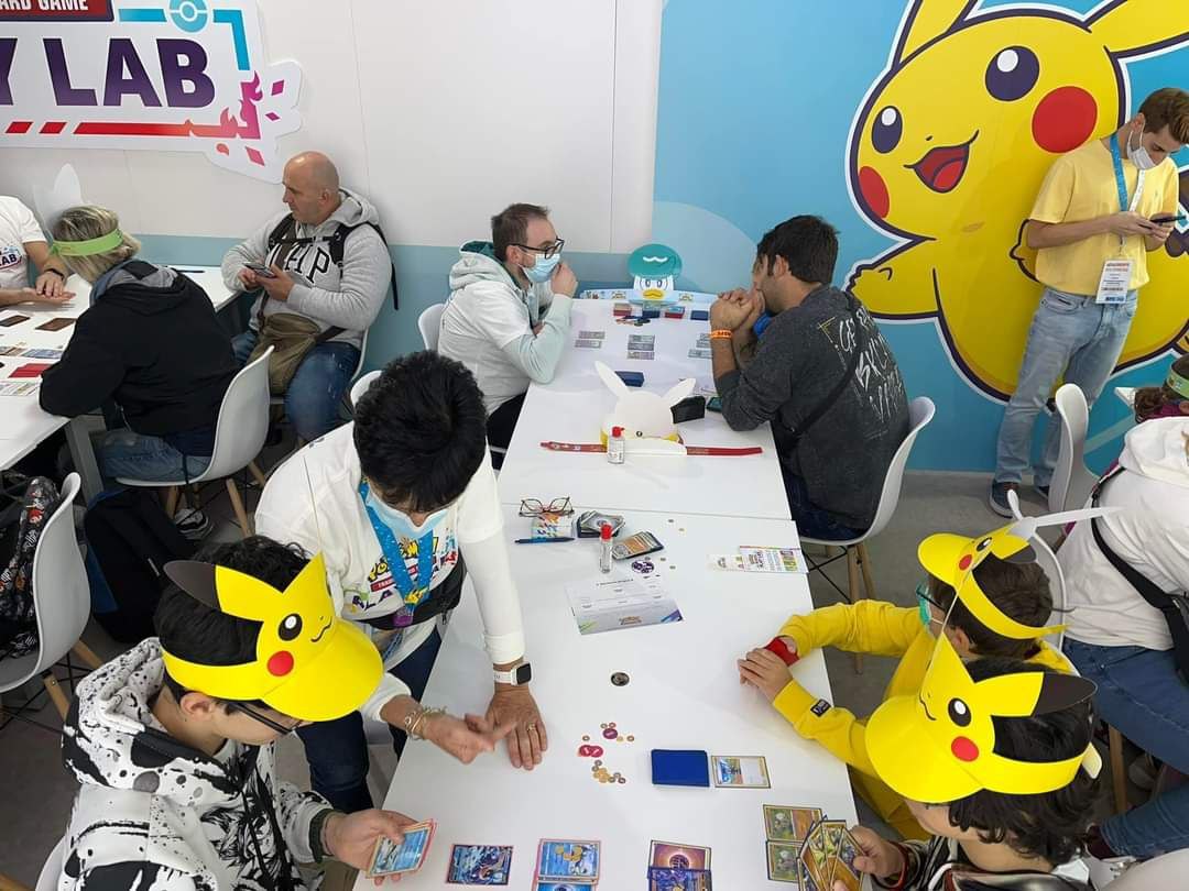 Lucca Comics 2022 Pokémon Play Lab