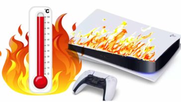 Playstation 5 in fiamme