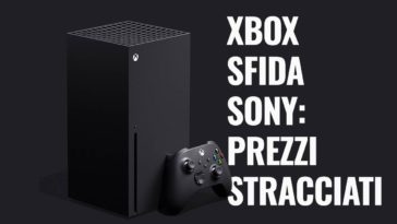 xbox sfida sony prezzi stracciati