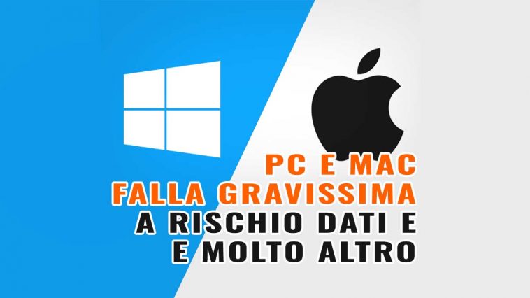 PC E MAC FALLA GRAVISSIMA ACHILLES