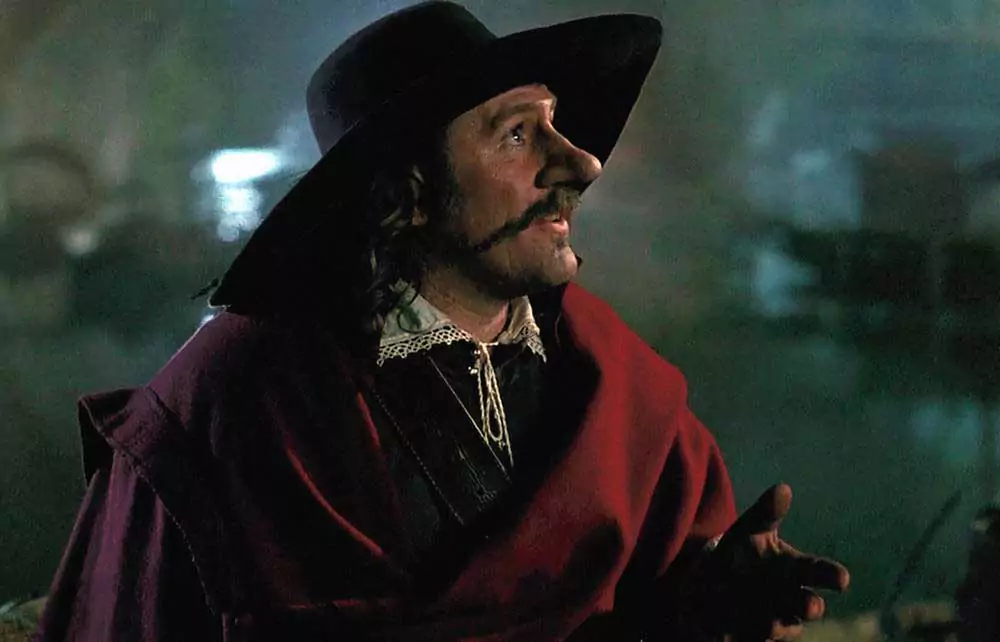Cyrano de Bergerac interpretato da Gerard Depardieu